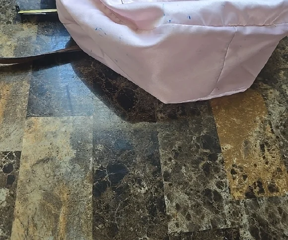 Coach Kristin Brown Woven Leather Handbag - Picture 4 of 9